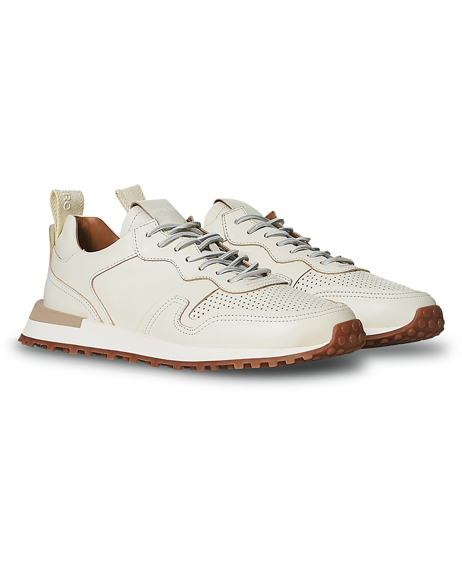 Heren | Buttero Futura Calf Leather Sneaker Off White | Buttero | Futura Calf Leather Sneaker Off White
