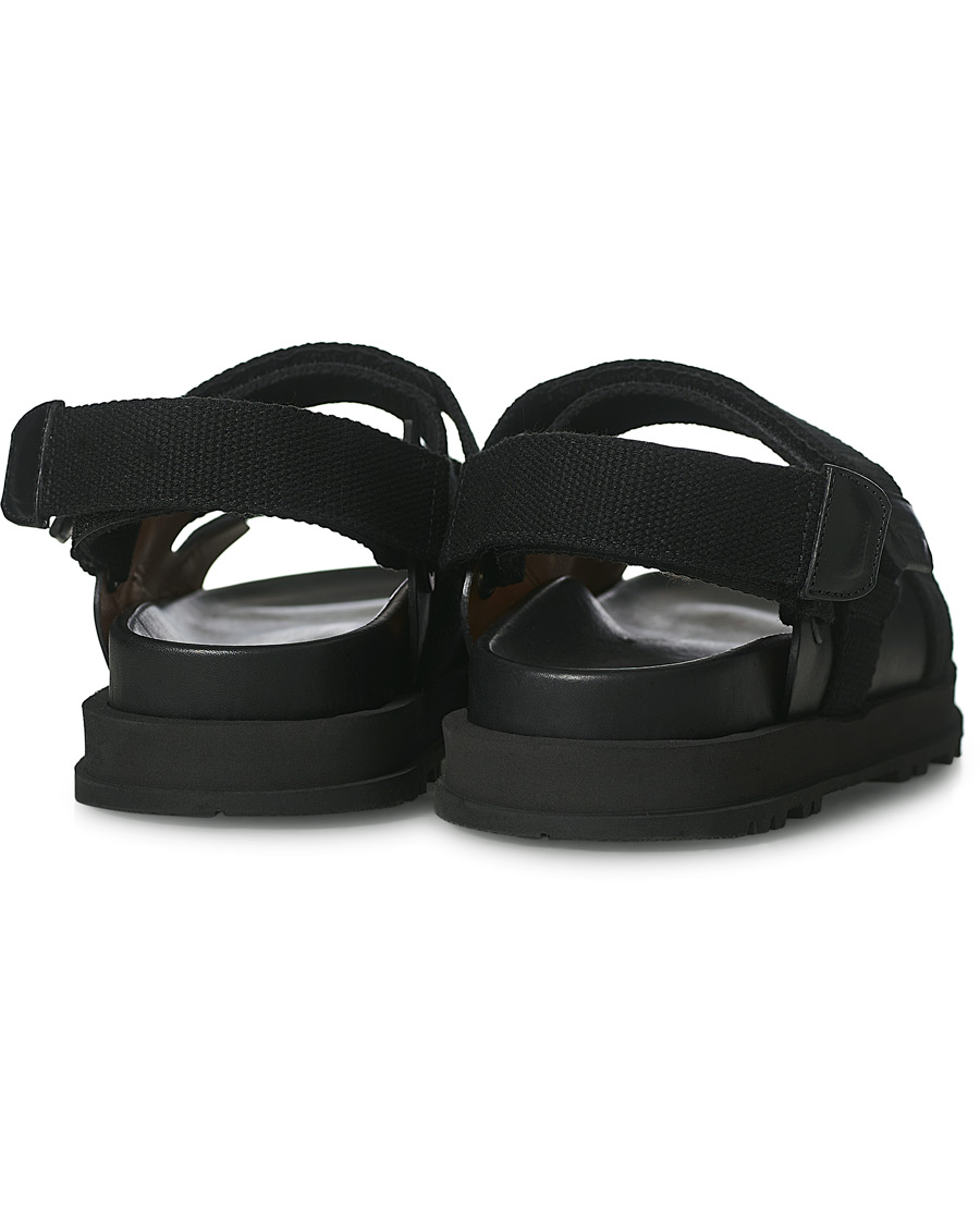 Heren | Buttero Pier Leather Sandal Black | Buttero | Pier Leather Sandal Black
