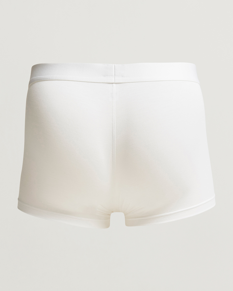 Heren | Zwembroeken | Zimmerli of Switzerland | Micro Modal Boxer Briefs White