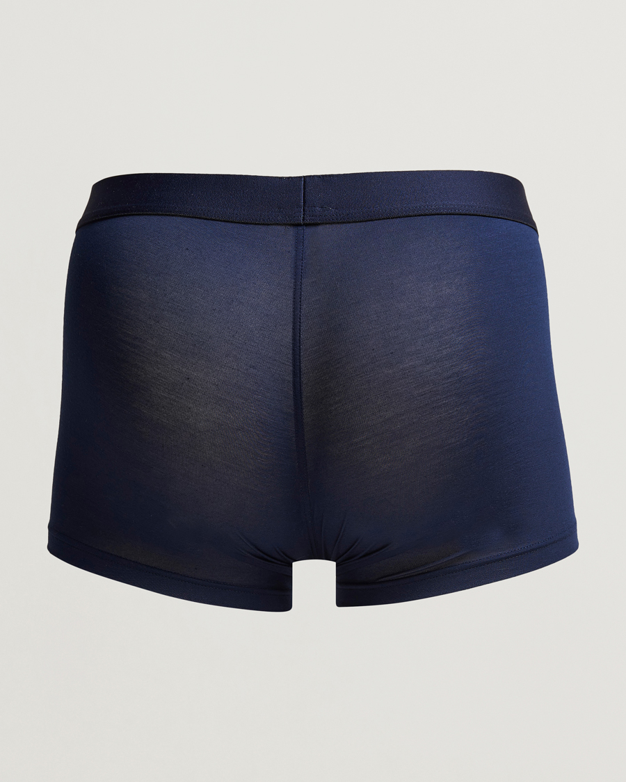 Heren | Zwembroeken | Zimmerli of Switzerland | Micro Modal Boxer Briefs Navy