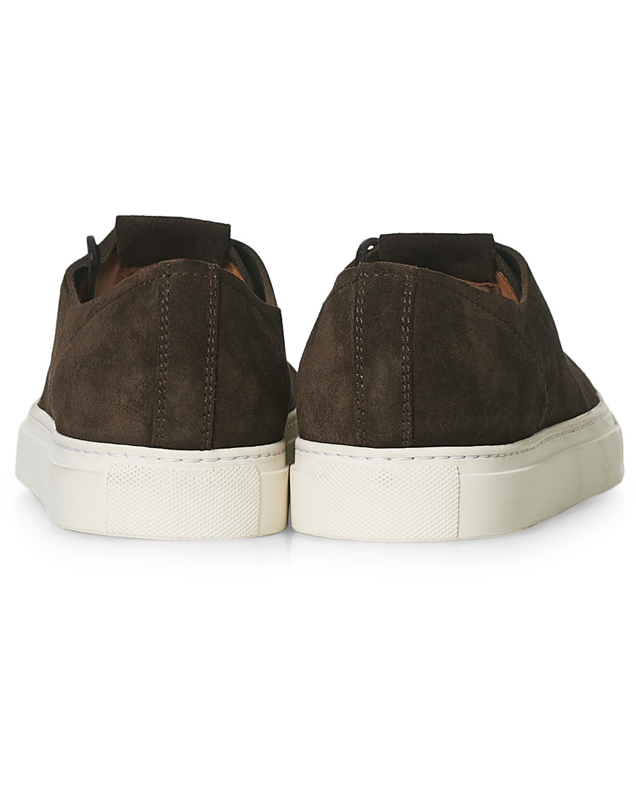 Heren | Buttero Suede Sneaker Dark Brown | Buttero | Suede Sneaker Dark Brown