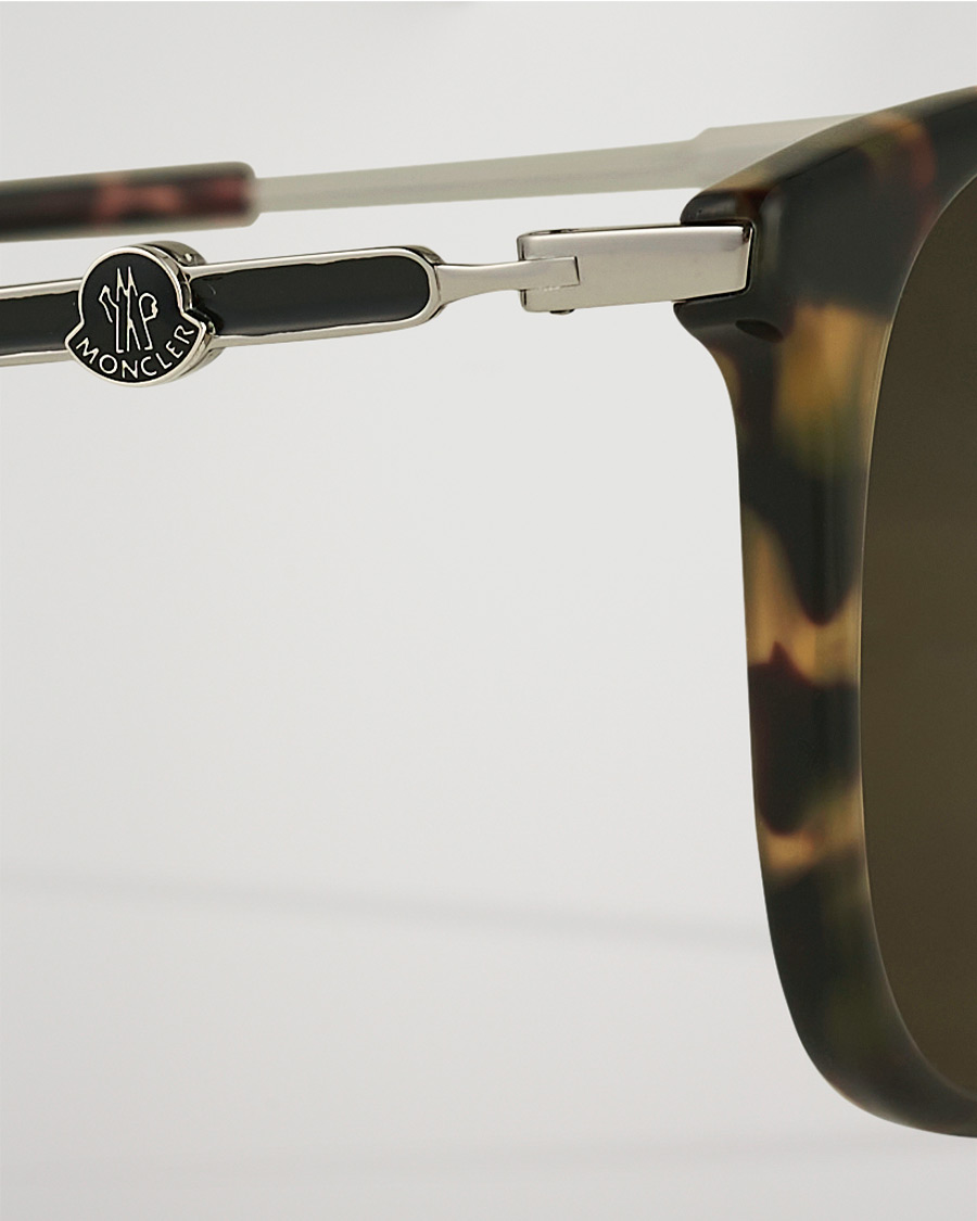Heren | Moncler Lunettes ML0225 Sunglasses Coloured Havana/Roviex | Moncler Lunettes | ML0225 Sunglasses Coloured Havana/Roviex