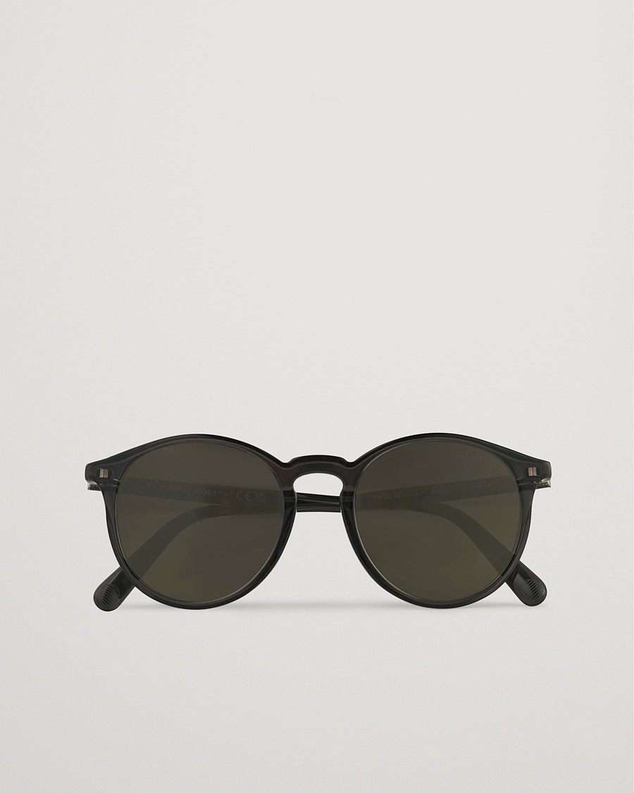 Heren | Zonnebrillen | Moncler Lunettes | Violle Polarized Sunglasses Shiny Black/Smoke