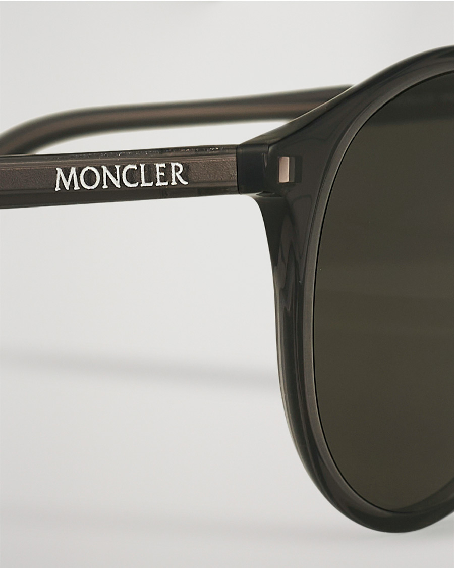 Heren | Moncler Lunettes Violle Polarized Sunglasses Shiny Black/Smoke | Moncler Lunettes | Violle Polarized Sunglasses Shiny Black/Smoke