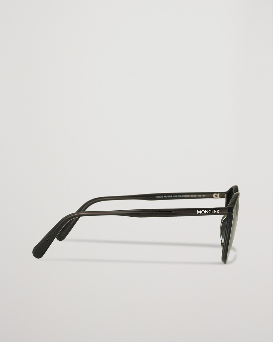 Heren | Moncler Lunettes Violle Polarized Sunglasses Shiny Black/Smoke | Moncler Lunettes | Violle Polarized Sunglasses Shiny Black/Smoke