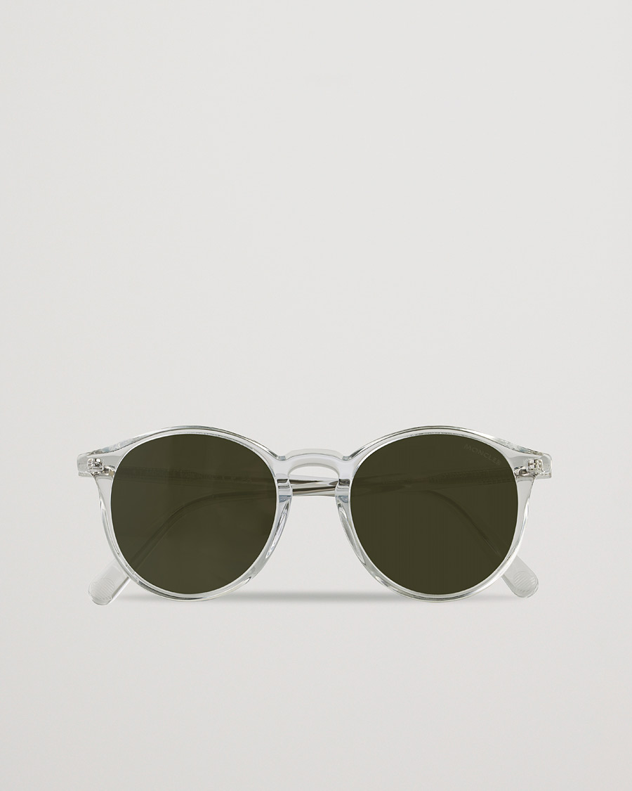 Heren | Moncler | Moncler Lunettes | Violle Polarized Sunglasses Crystal/Green Mirror