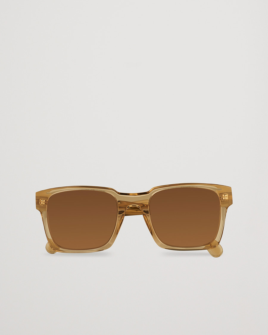 Heren | Moncler Lunettes Arcsecond Sunglasses Shiny Beige/Brown | Moncler Lunettes | Arcsecond Sunglasses Shiny Beige/Brown