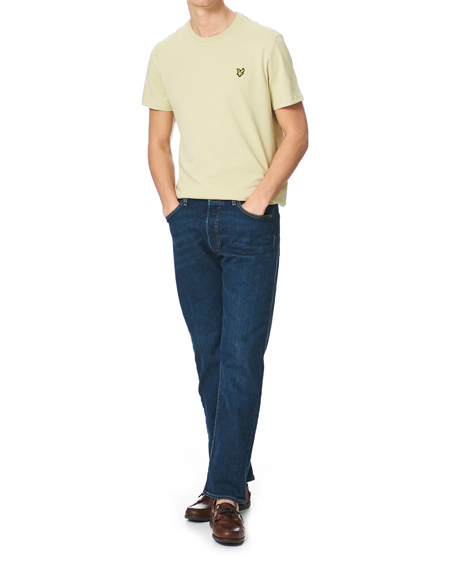 Heren | T-shirts | Lyle & Scott | Crew Neck Tee Natural Green