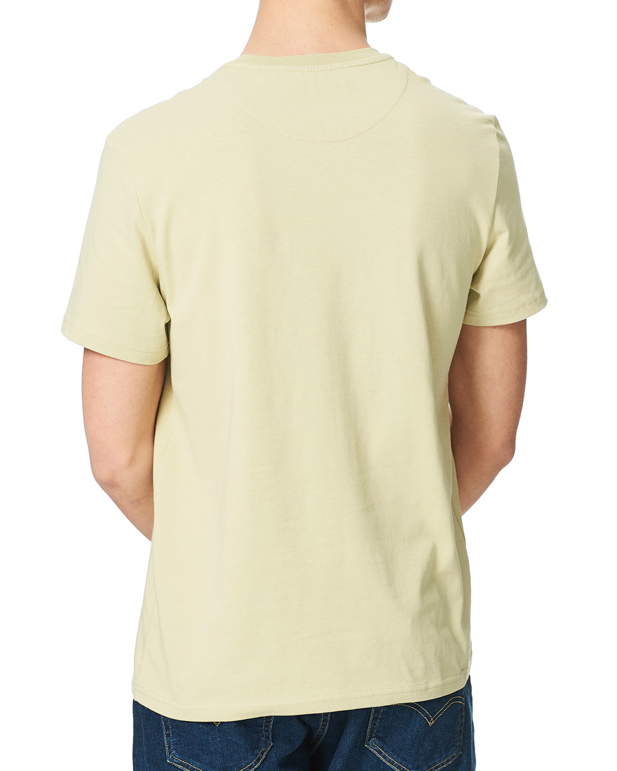 Heren | T-shirts | Lyle & Scott | Crew Neck Tee Natural Green