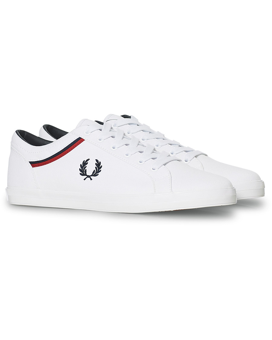 Heren | Fred Perry Basewill Twill White | Fred Perry | Basewill Twill White