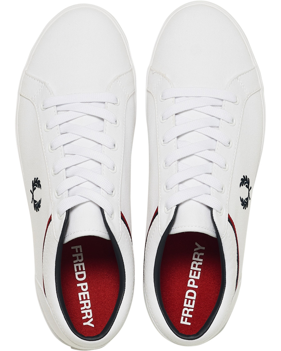 Heren | Fred Perry Basewill Twill White | Fred Perry | Basewill Twill White