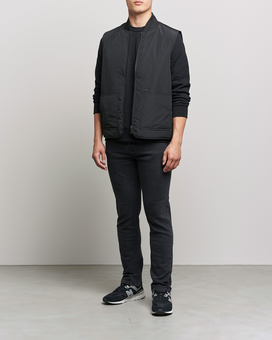 Heren | Jassen | Calvin Klein | Super Lightweight Vest Black