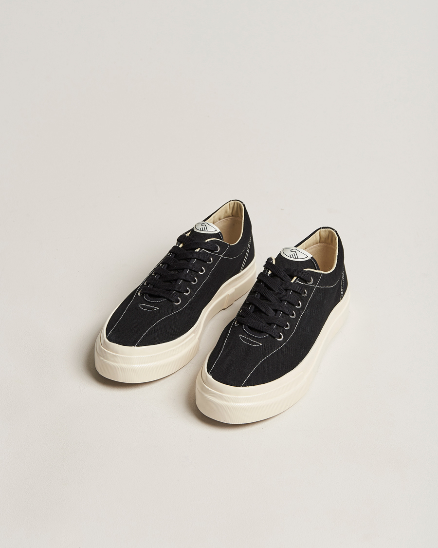 Heren | Afdelingen | Stepney Workers Club | Dellow Canvas Sneaker Black