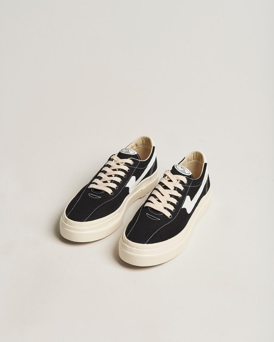 Heren | Afdelingen | Stepney Workers Club | Dellow S-Strike Canvas Sneaker Black/White