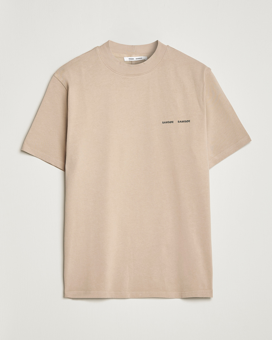 Heren | T-shirts | Samsøe Samsøe | Norsbro Organic Cotton Tee Pure Cashmere