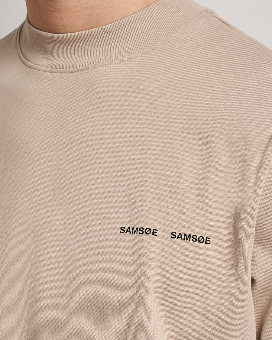 Heren | T-shirts | Samsøe Samsøe | Norsbro Organic Cotton Tee Pure Cashmere
