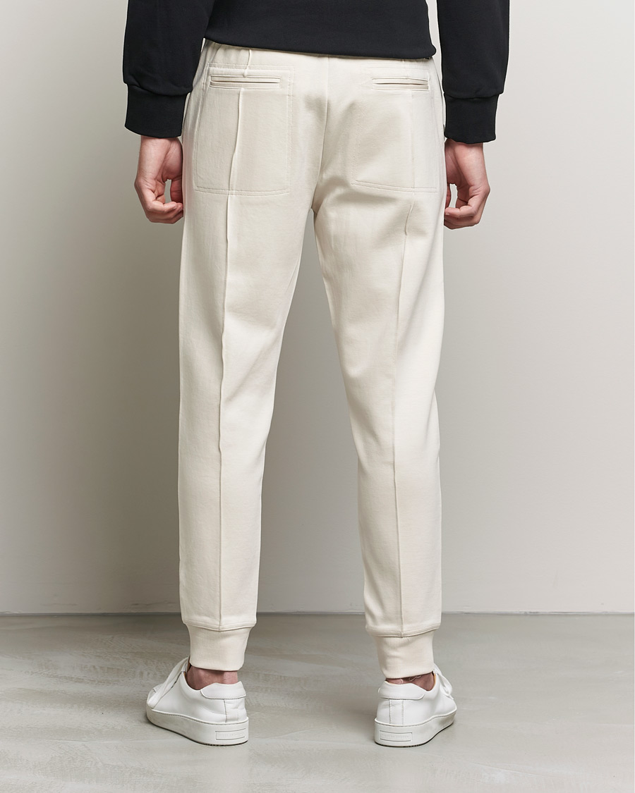 Heren | Broeken | BOSS BLACK | BOSS Tailored Schiller Jersey Trousers Open White