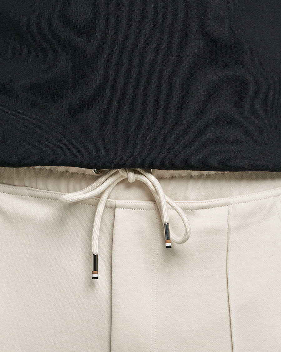 Heren | Broeken | BOSS BLACK | BOSS Tailored Schiller Jersey Trousers Open White