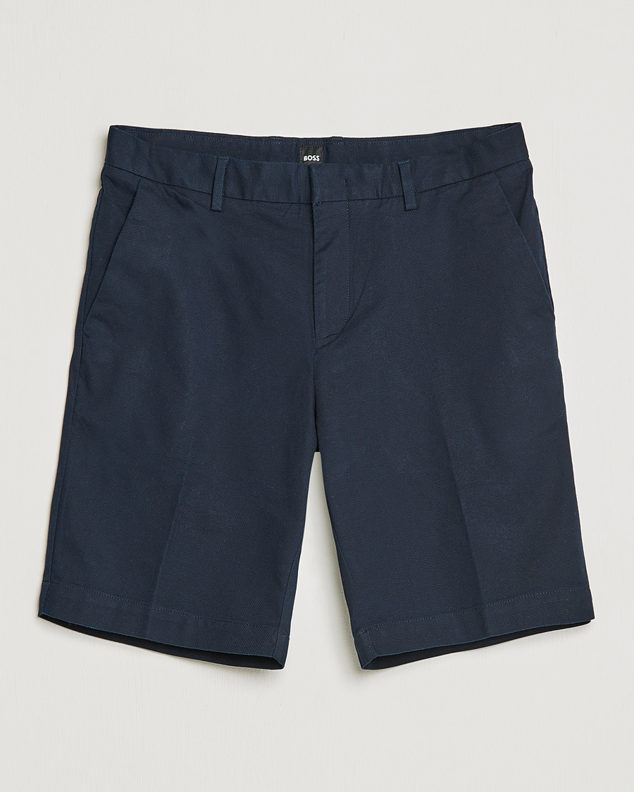 Heren | Korte broek | BOSS BLACK | BOSS Slice Chino Shorts Dark Blue