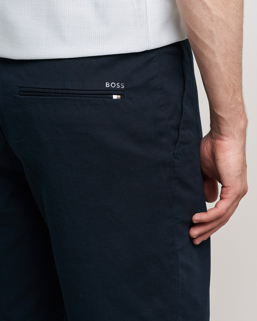 Heren | Korte broek | BOSS BLACK | BOSS Slice Chino Shorts Dark Blue