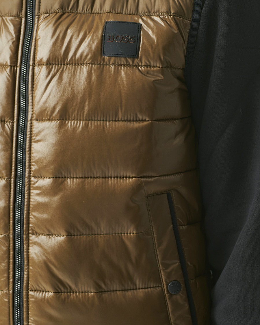 Heren | Jassen | BOSS ORANGE | Odeno Down Vest Dark Green