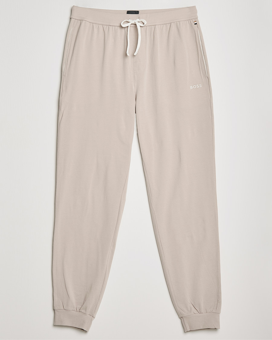 Heren | Broeken | BOSS BLACK | BOSS Mix & Match Sweatpants Light Beige