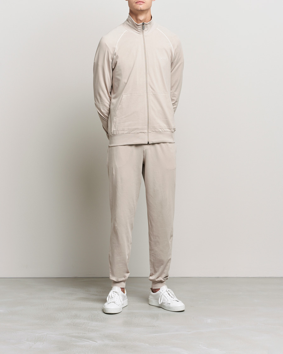 Heren | Broeken | BOSS BLACK | BOSS Mix & Match Sweatpants Light Beige