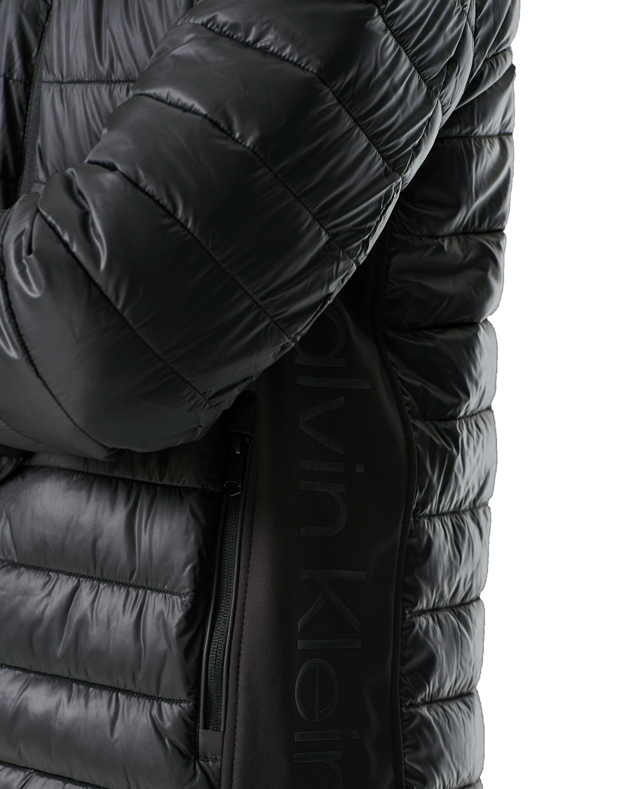 Heren | Jassen | Calvin Klein | Recycled Side Logo Down Jacket Black