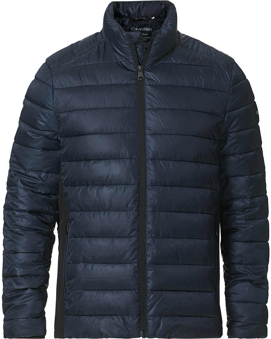Heren | Jassen | Calvin Klein | Recycled Side Logo Down Jacket Navy