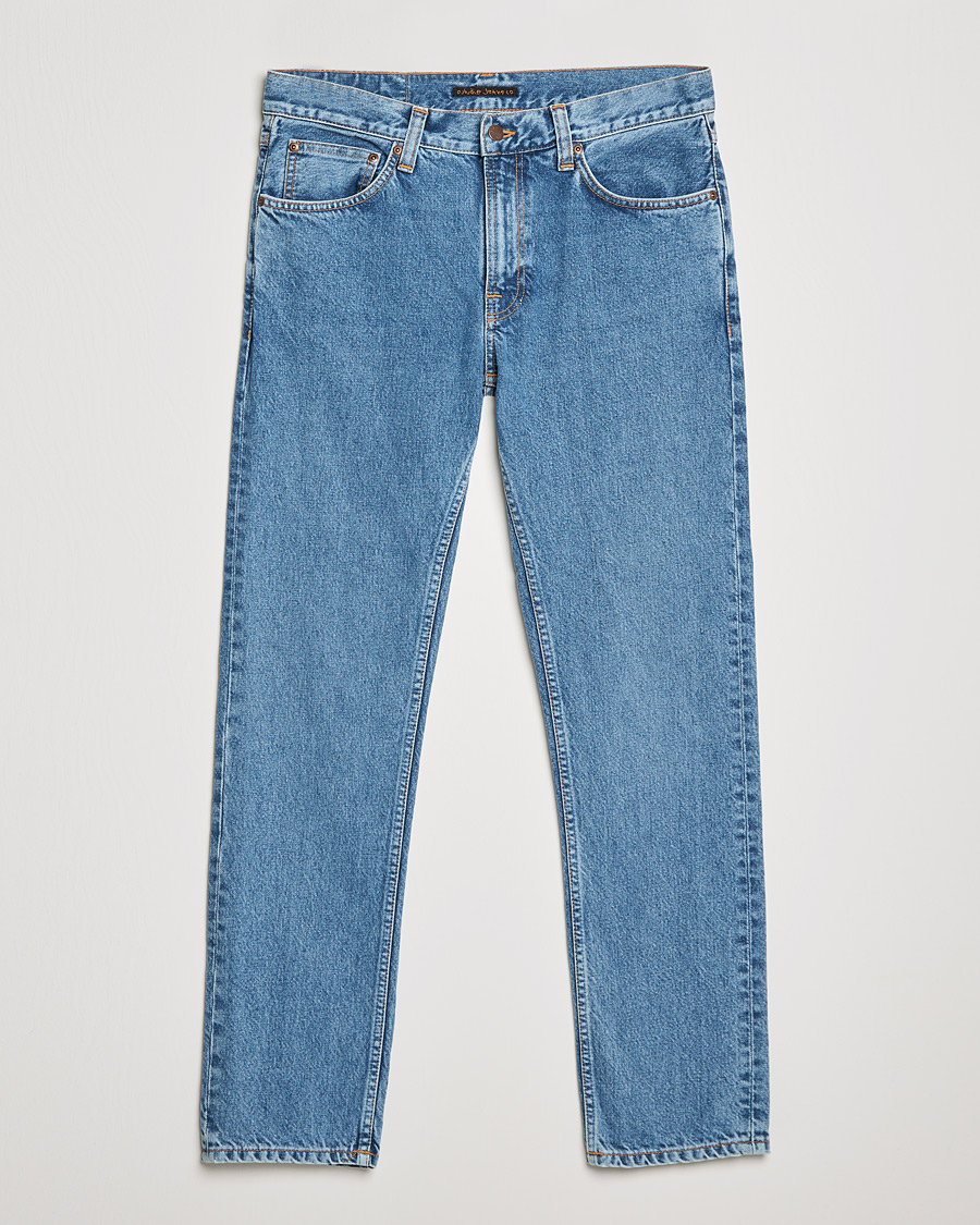 Heren | Jeans | Nudie Jeans | Gritty Jackson Jeans Blue Zizzou
