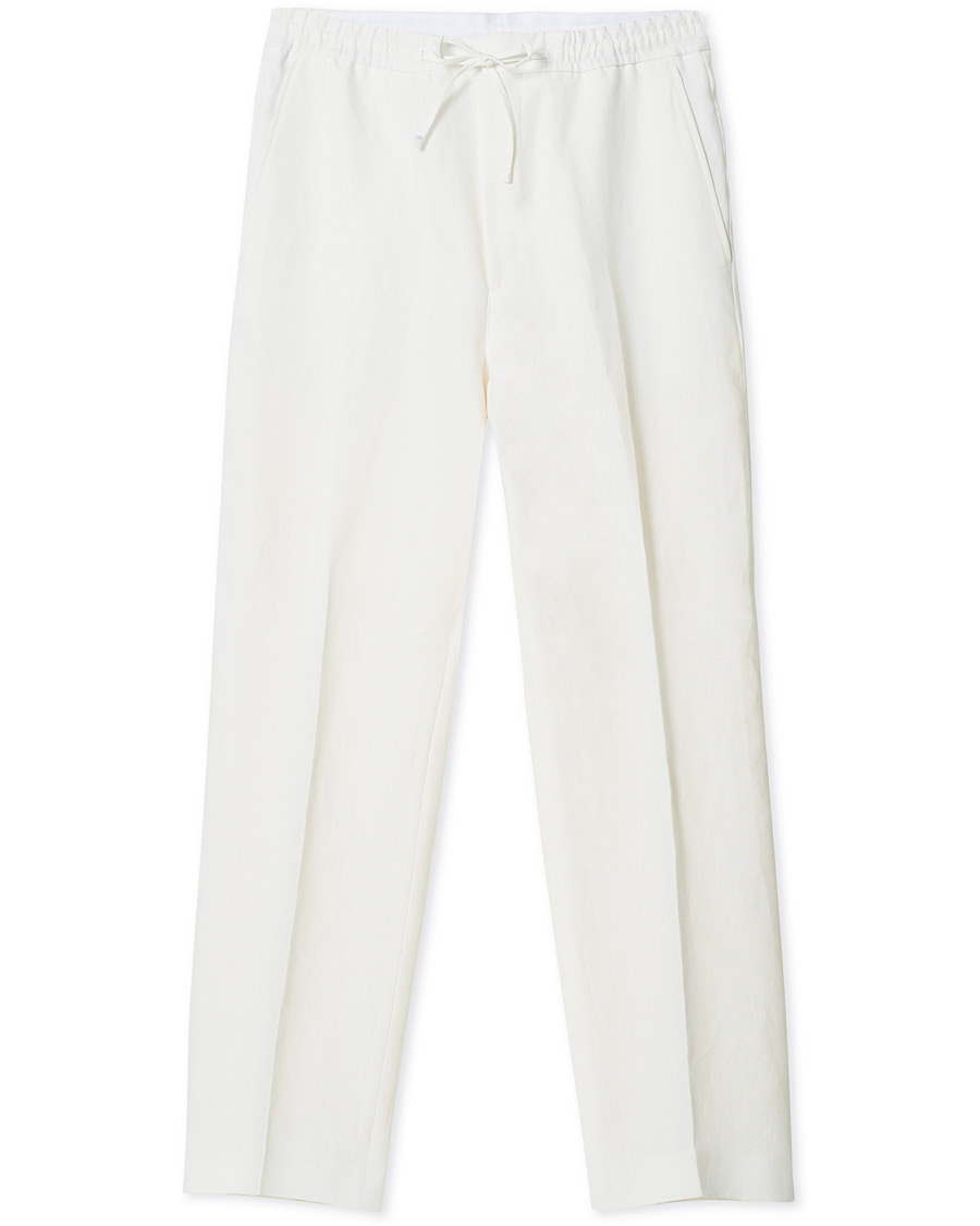 Heren | Broeken | Tiger of Sweden | Iscove Linen Pants White