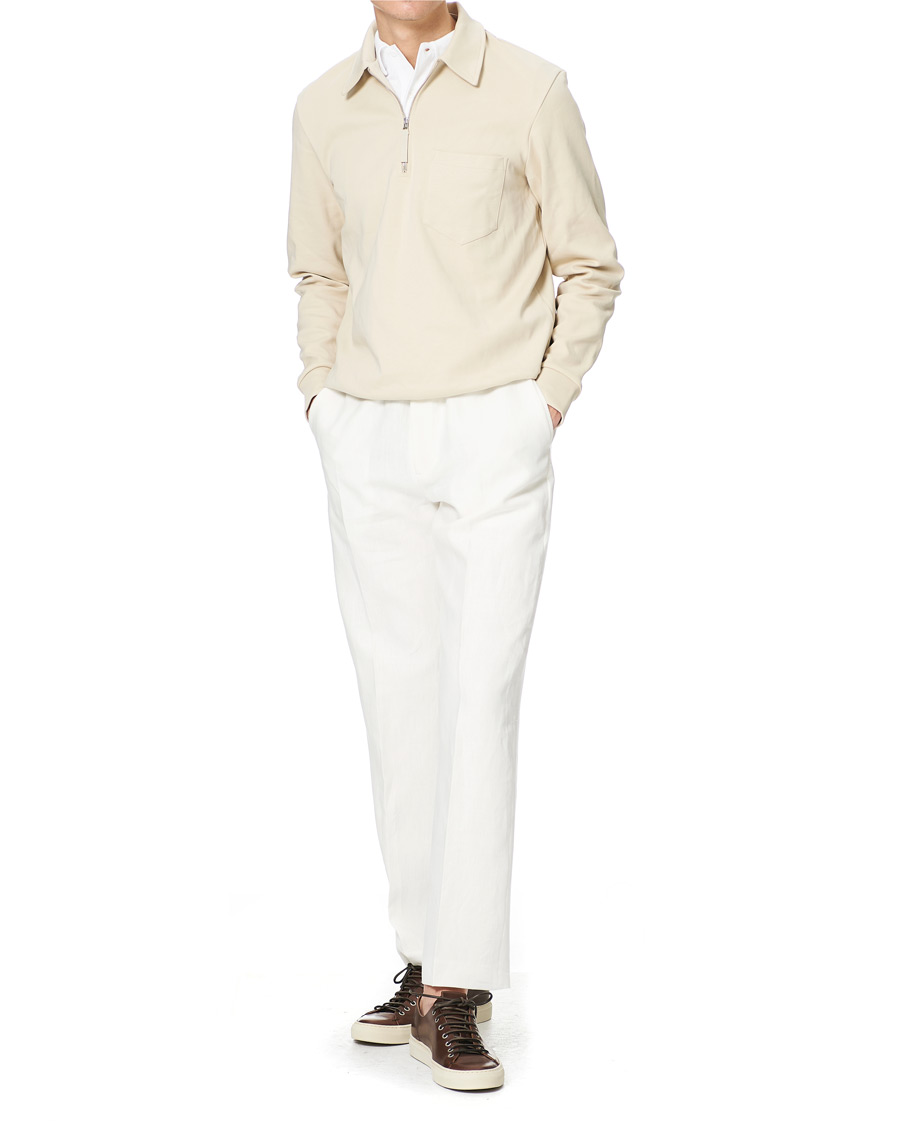 Heren | Broeken | Tiger of Sweden | Iscove Linen Pants White