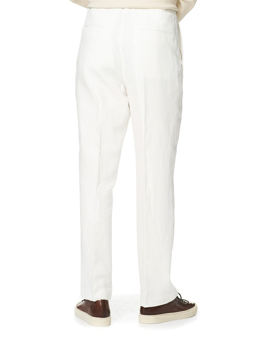 Heren | Broeken | Tiger of Sweden | Iscove Linen Pants White