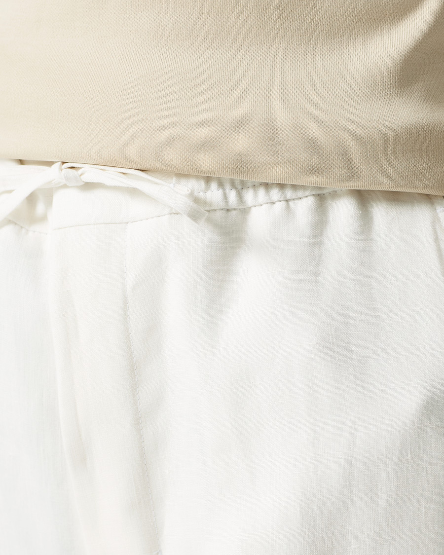 Heren | Broeken | Tiger of Sweden | Iscove Linen Pants White