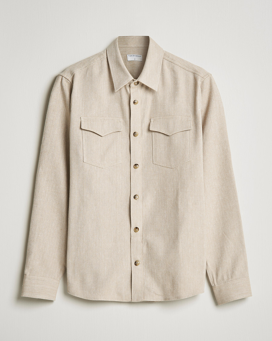 Heren | Overhemden | Tiger of Sweden | Arnoup Overshirt Feather