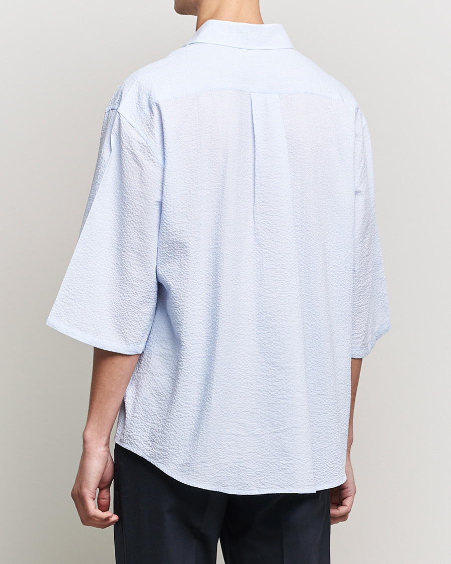 Heren | Overhemden | Tiger of Sweden | Kevin Short Sleeve Shirt Light blue