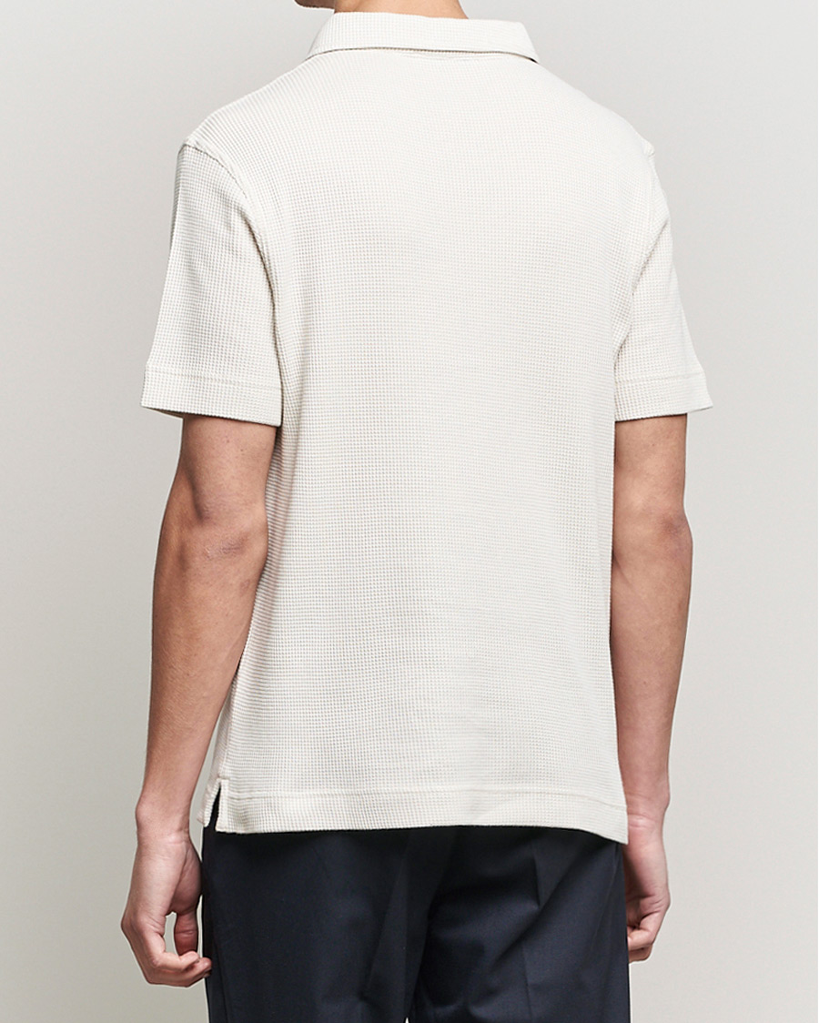 Heren | Polo's | Tiger of Sweden | Truane Short Sleeve Polo White Smoke
