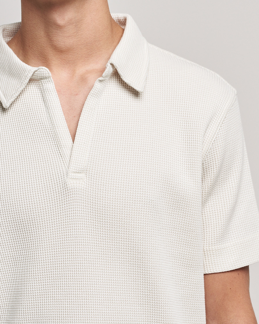 Heren | Polo's | Tiger of Sweden | Truane Short Sleeve Polo White Smoke