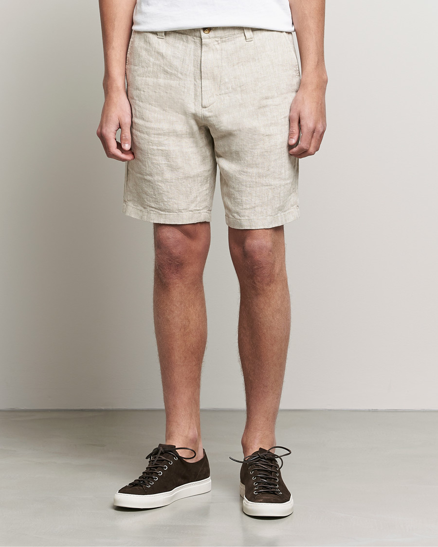 Heren | Korte broek | NN07 | Crown Linen Shorts Oat