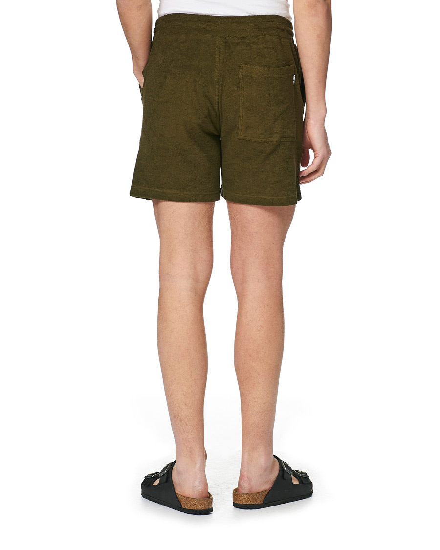 Heren | Korte broek | NN07 | Cameron Terry Shorts Dark Olive