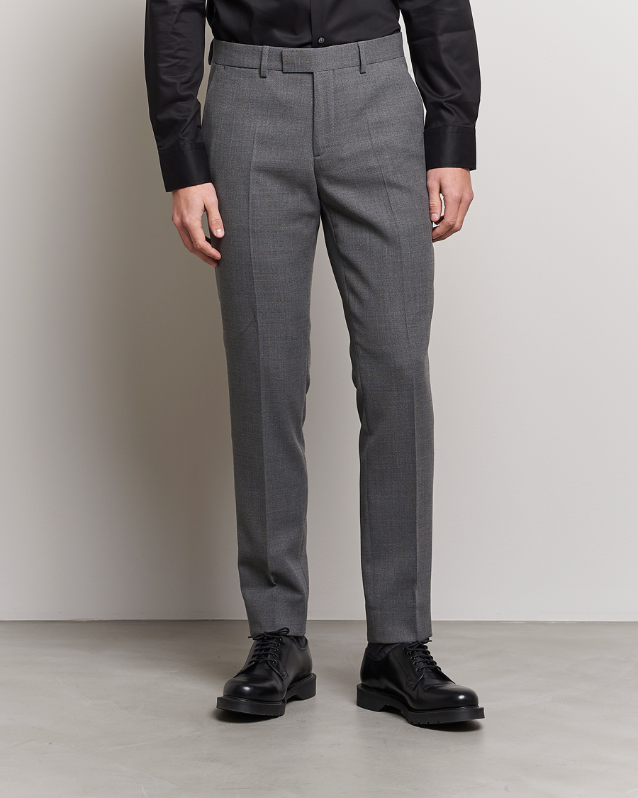 Heren | Pakbroeken | J.Lindeberg | Grant Active Hopsack Pants Grey Melange