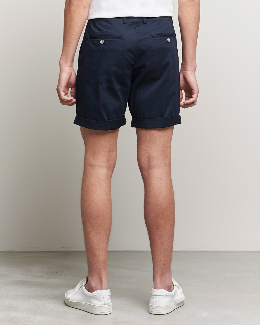 Heren | Korte broek | J.Lindeberg | Nathan Super Satin Shorts Navy