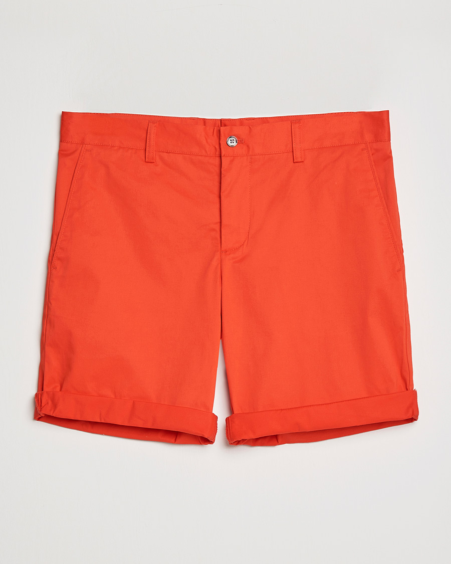 Heren | Korte broek | J.Lindeberg | Nathan Super Satin Shorts Flame Scarlet