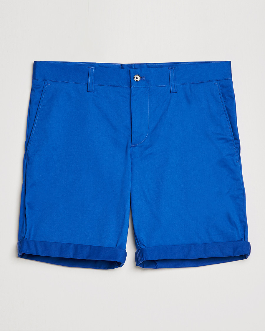 Heren | Korte broek | J.Lindeberg | Nathan Super Satin Shorts Royal Blue