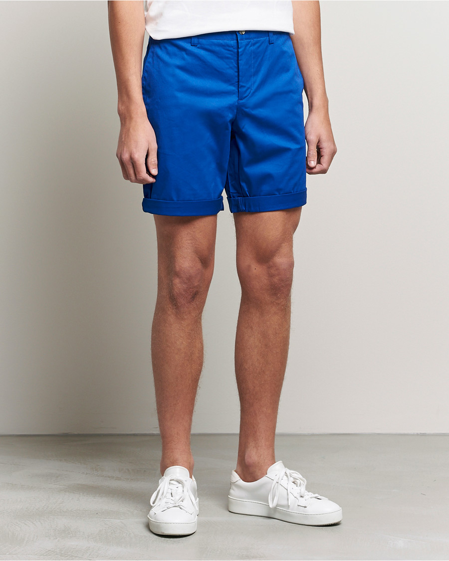 Heren | Korte broek | J.Lindeberg | Nathan Super Satin Shorts Royal Blue
