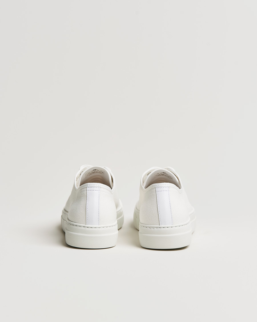 Heren | J.Lindeberg Art Signature Canvas Sneaker White | J.Lindeberg | Art Signature Canvas Sneaker White