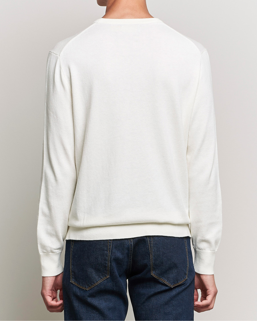 Heren | Truien | Polo Ralph Lauren | Cotton/Cashmere Crew Neck Pullover Deckwash White