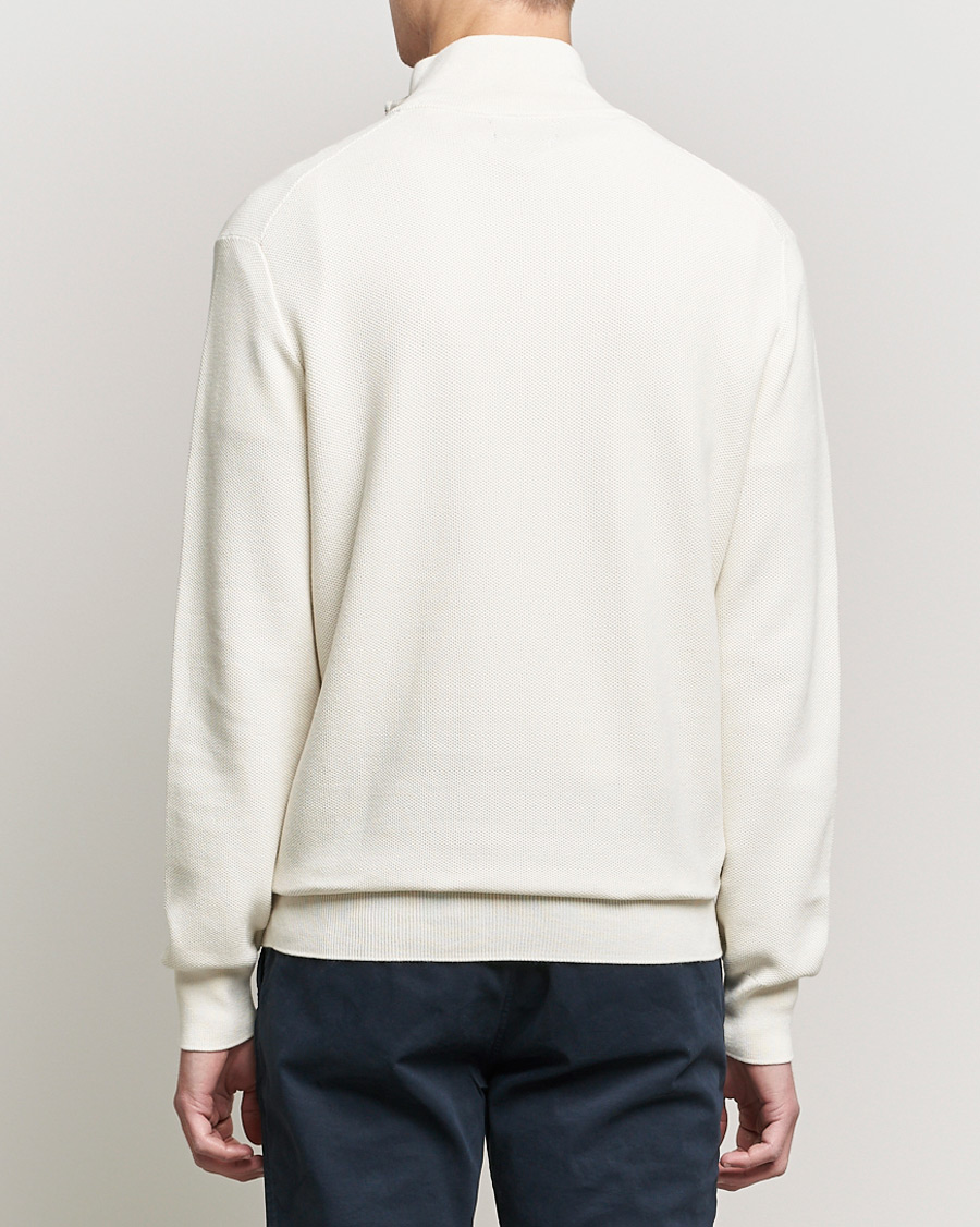 Heren | Truien | Polo Ralph Lauren | Textured Half-Zip Antique Creme