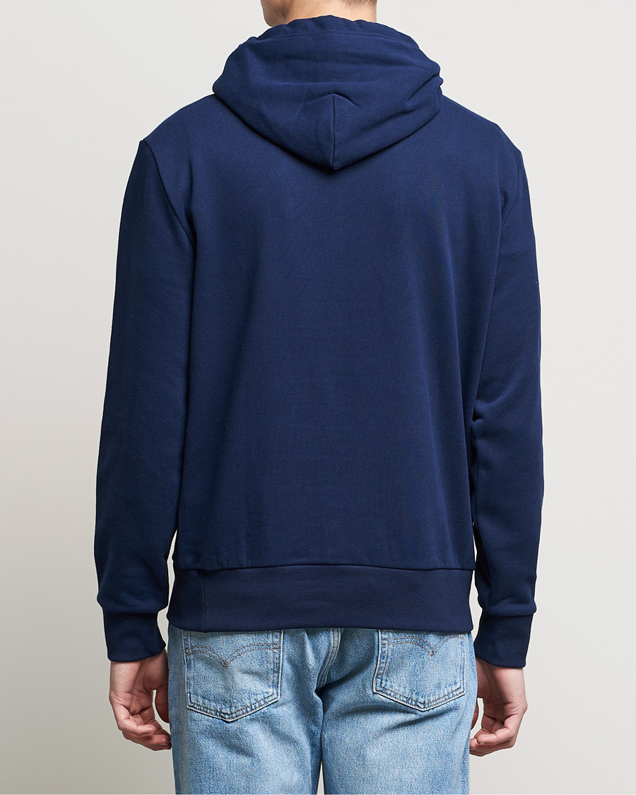 Heren | Truien | Polo Ralph Lauren | Fleece Retro Logo Hoodie Cruise Navy