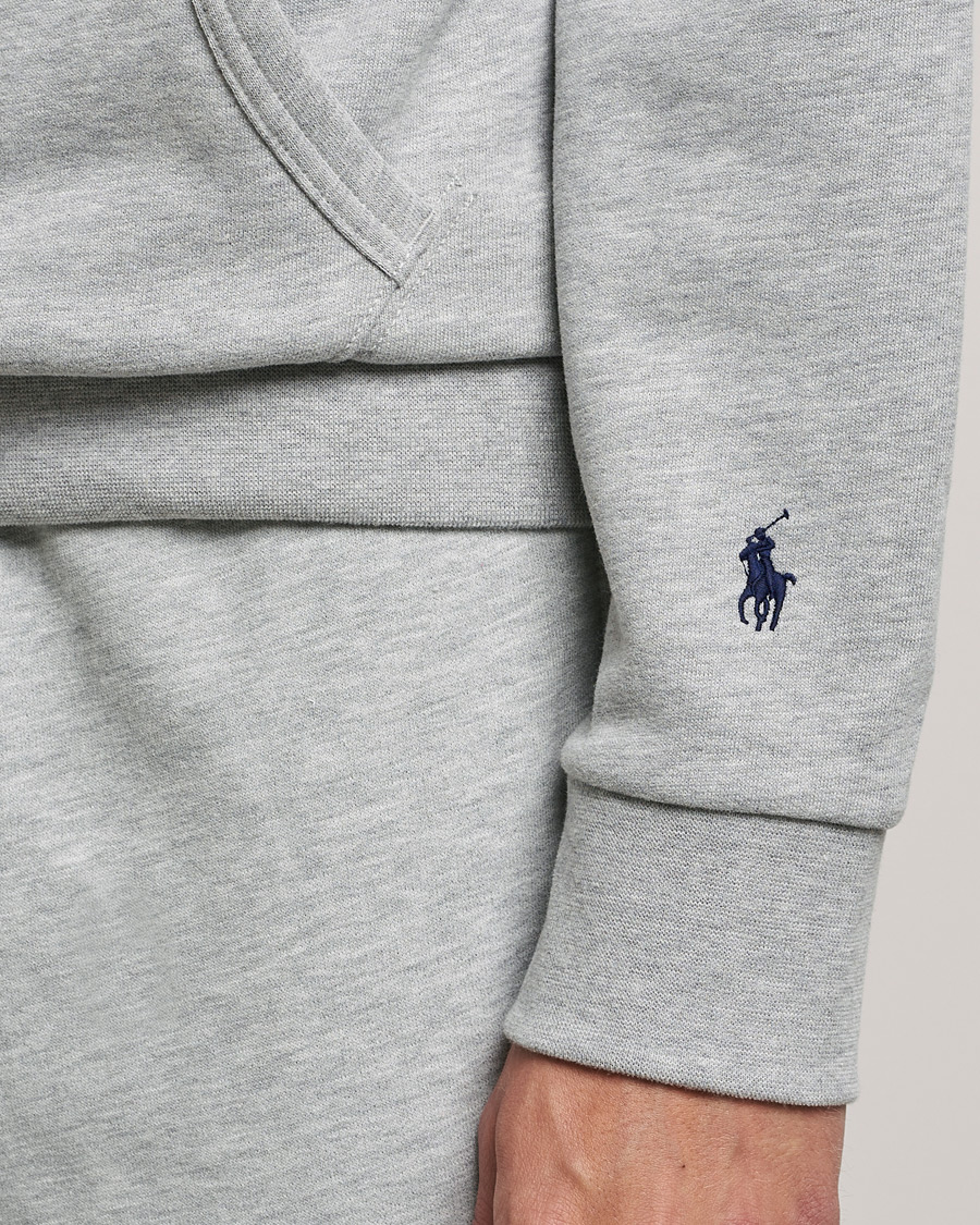 Heren | Truien | Polo Ralph Lauren | Fleece Retro Logo Hoodie Andover Heather